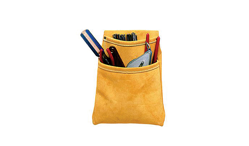 2 POCKET NAIL & TOOL POUCH 